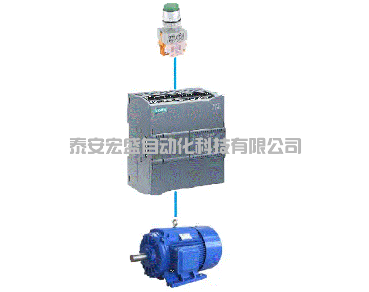 西門子1200PLC基本指令學習——電機一鍵啟?？刂瞥绦蚓帉懪c解析